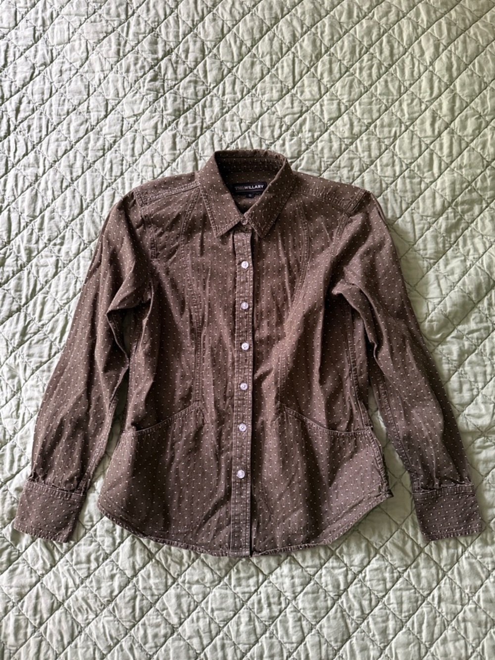 The Willary Olive Polka Dot Olive S